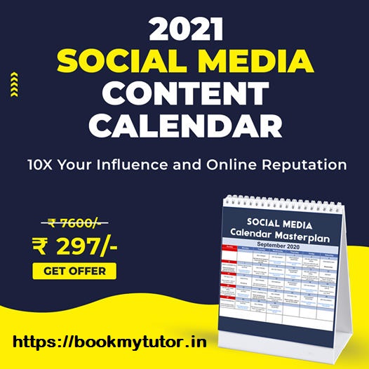 Social Media Calendar-A Unique Social Media Calendar & Planner for 2 years
