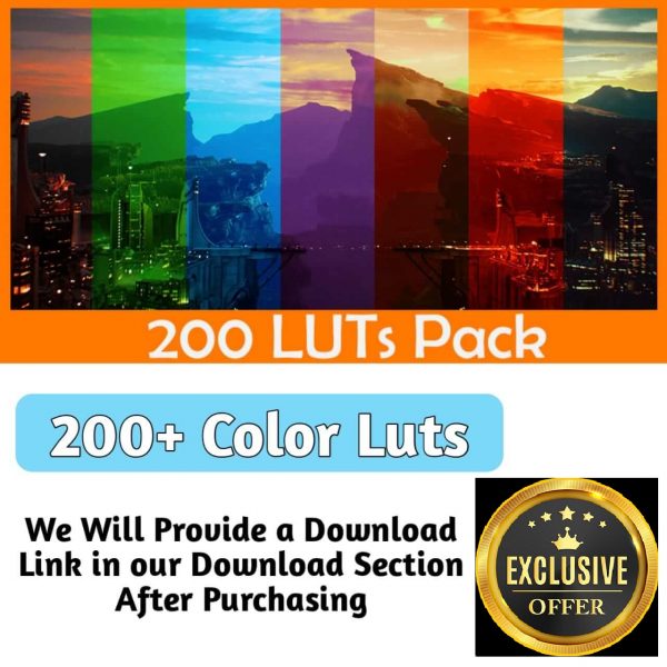 200+ Colour Luts