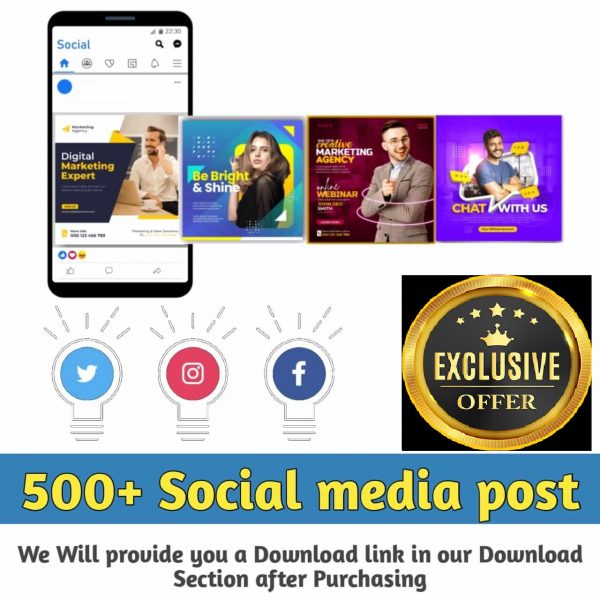 500+ Social Media Post