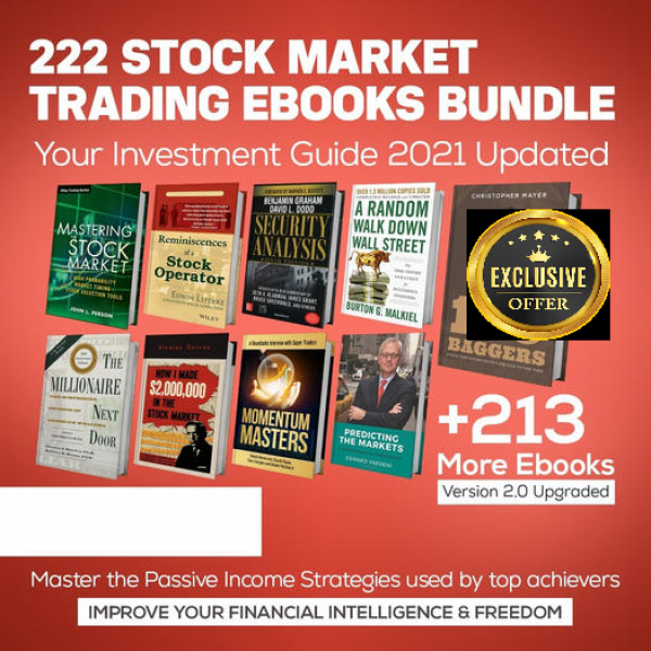 222+ English Stock Market Trading & Investment E Books Bundle