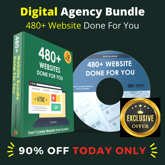 480+ Websites Digital Agency Bundle