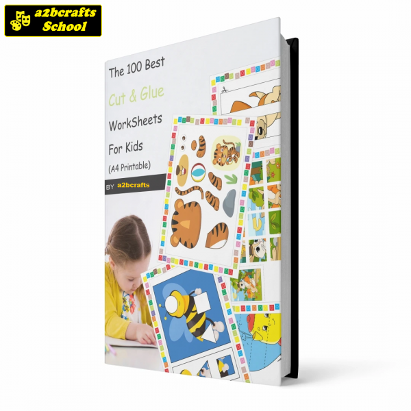 WORKSHEETS:Cut & Glue Worksheets for Kids (ebook)