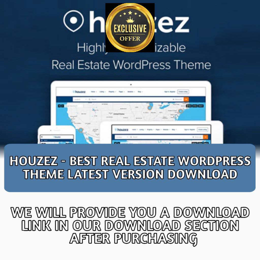 Houzez – Best Real Estate WordPress Theme
Latest Version Download