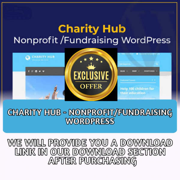 Charity Hub – Nonprofit / Fundraising
  WordPress