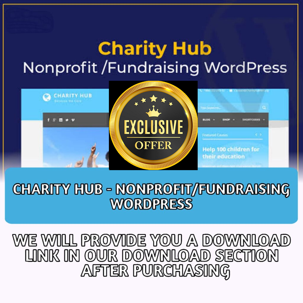Charity Hub – Nonprofit / Fundraising
WordPress