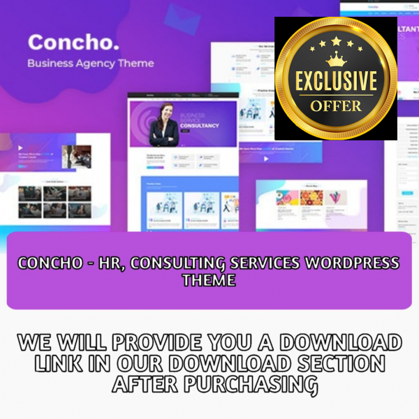 Concho – HR, Consulting Services
  WordPress Theme