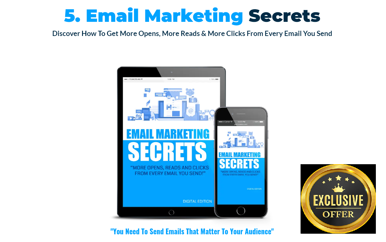 Email Marketing Secrets