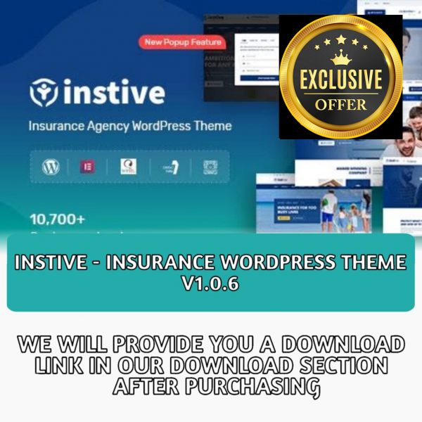 Instive – Insurance WordPress Theme
  v1.0.6
