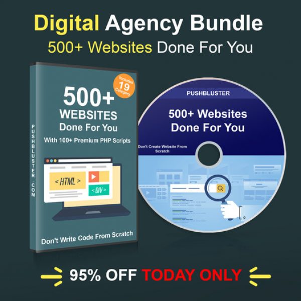 500 Website Templates-Digital Agency Bundle
