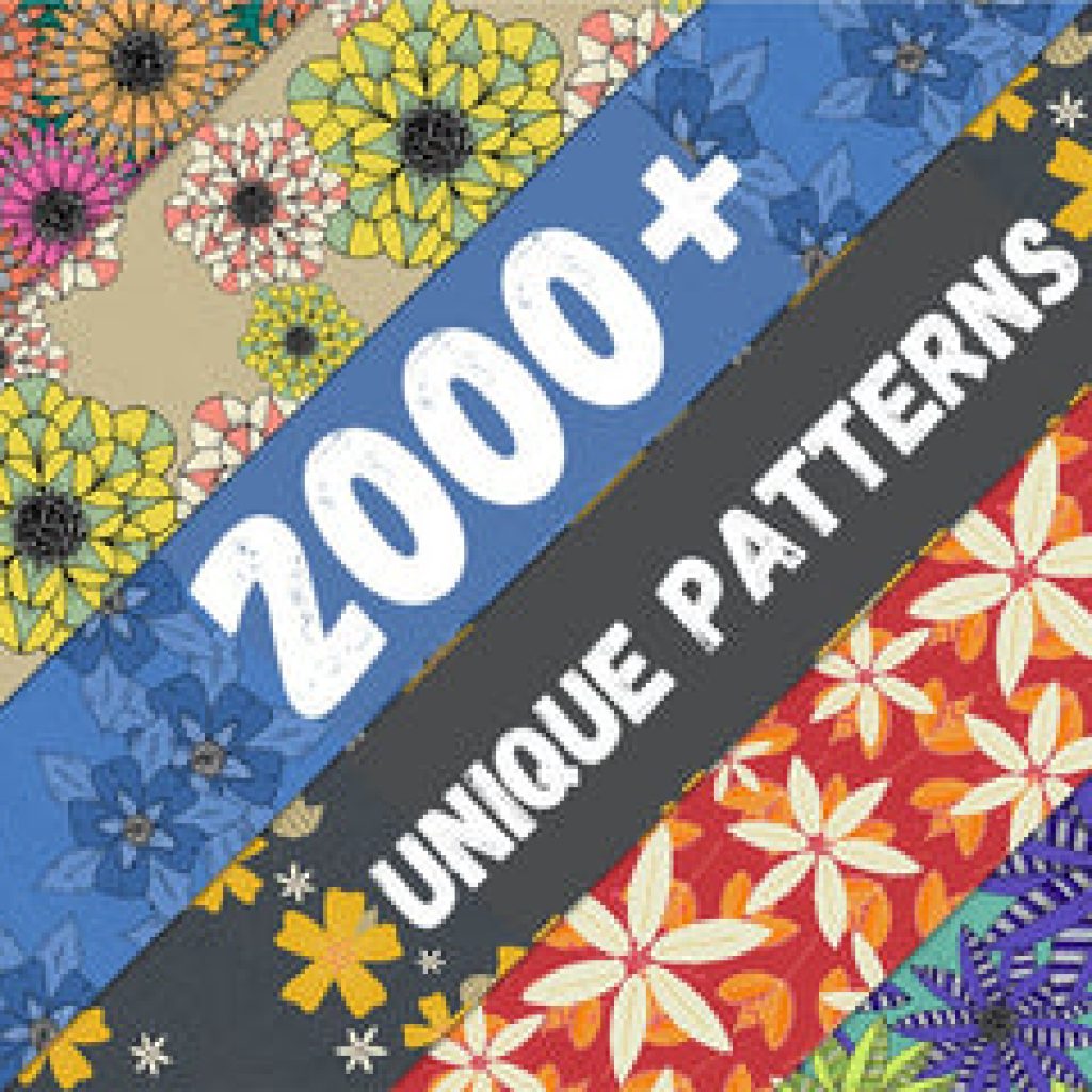 2000+ Pattern Designs And Illustrations Bundle