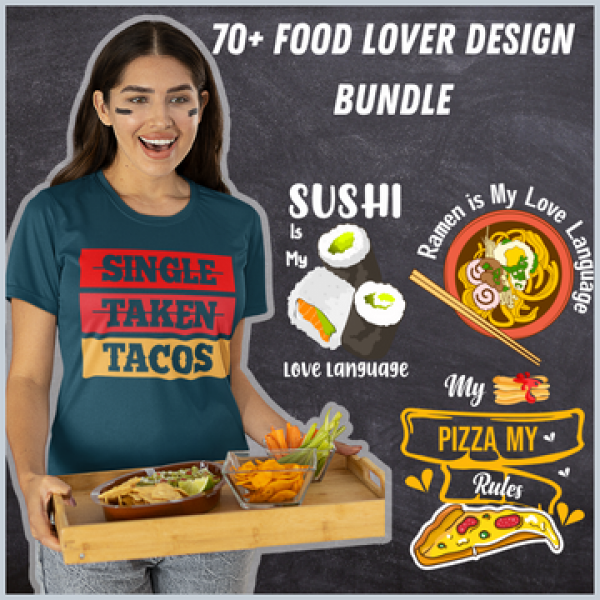 70+ Food Lover Design Bundle