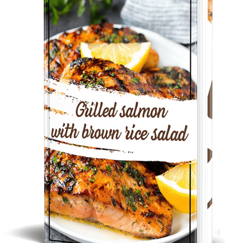 PDF E-BOOK : Grilled Salman with Brown Rice & Salad