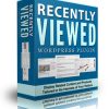 PLUGINS: Recently Viewed WP Plugin