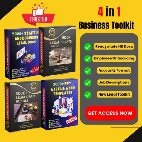 TOOLKIT : 4 in 1 Business Toolkits (HR + Business+ Accounts + Legal )