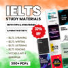STUDY MATERIAL : IELTS Study Material (300+PDFs)